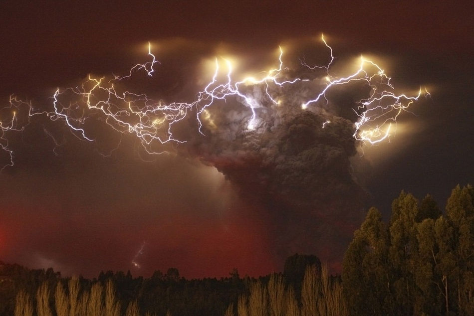 Έκρηξη του ηφαιστείου Puyehue στην Χιλή.