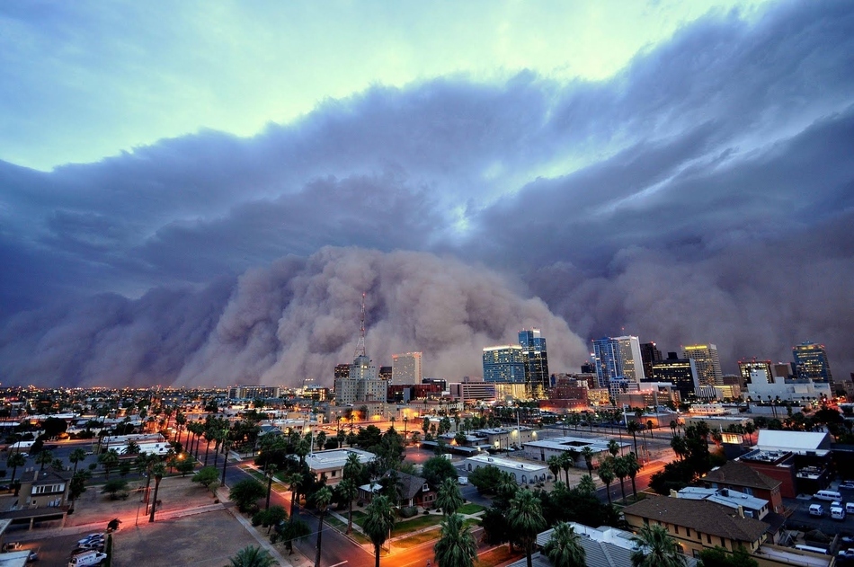 Τεράστια θύελλα σκόνης στην Αριζόνα, τον Ιούλιο.