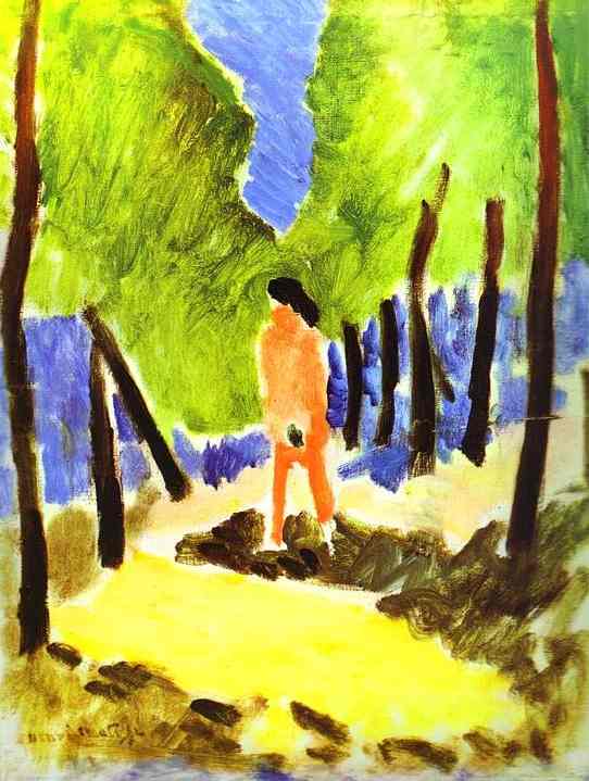 Matisse. Nude in Sunlit Landscape