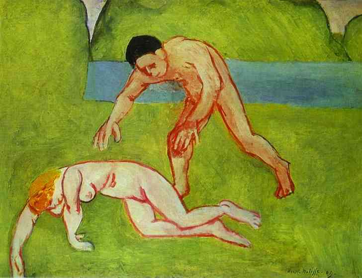 Matisse. Satyr and Nymph