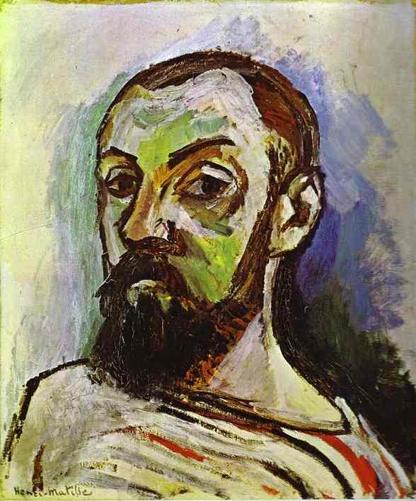 Matisse. Self-Portrait in a Striped T-Shirt