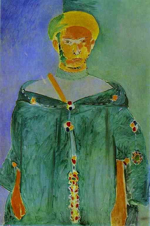 Matisse. The Moroccan in Green