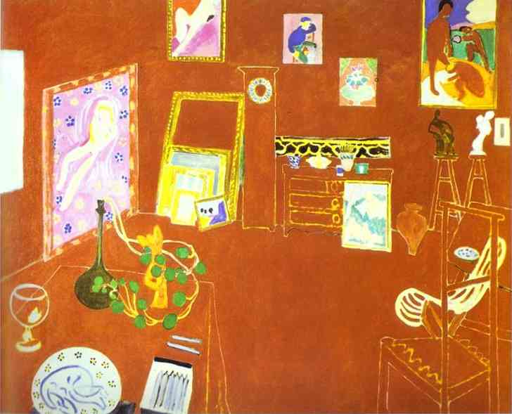 Matisse. The Red Studio