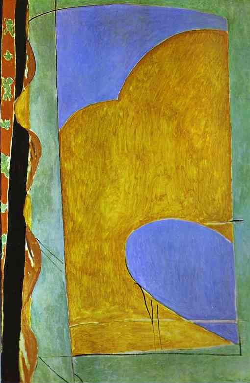 Matisse. Yellow Curtain