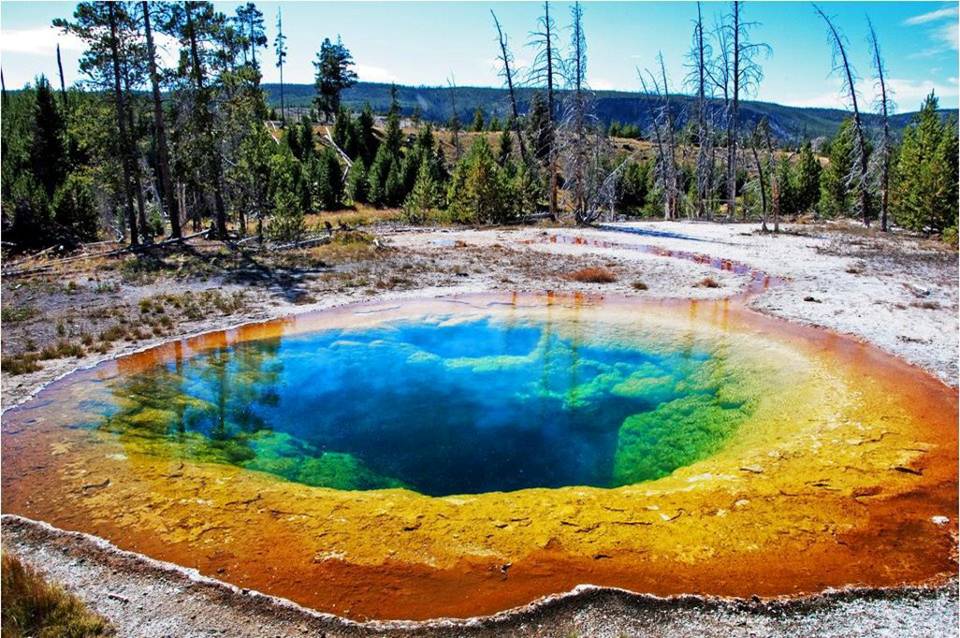 Morning Glory Rainbow Pool, εθνικό πάρκο Yellowstone.