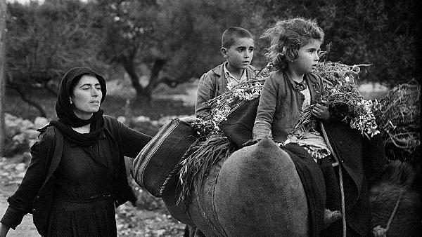 Επιστροφή από τους αγρούς, Κριτσά, Κρήτη, δεκαετία 1960