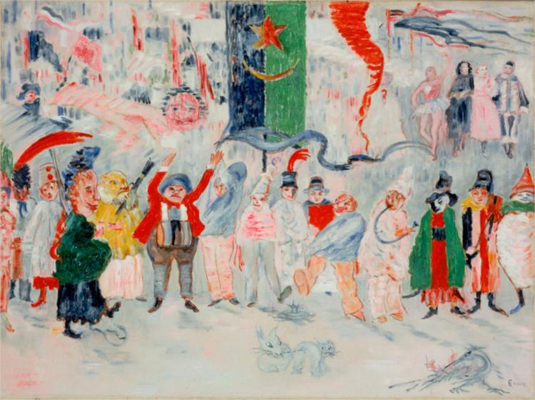 Καρναβάλι στη Φλάνδρα 1931- James Ensor