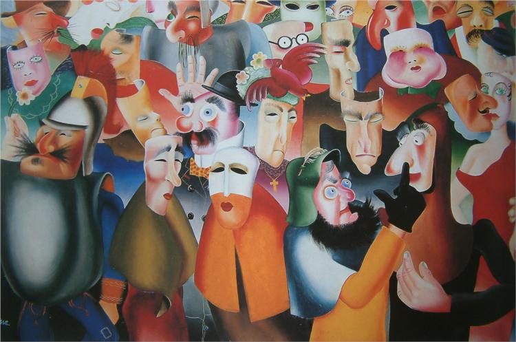 Μεγάλο καρναβάλι Οστάνδη 1934 - Felix Labisse