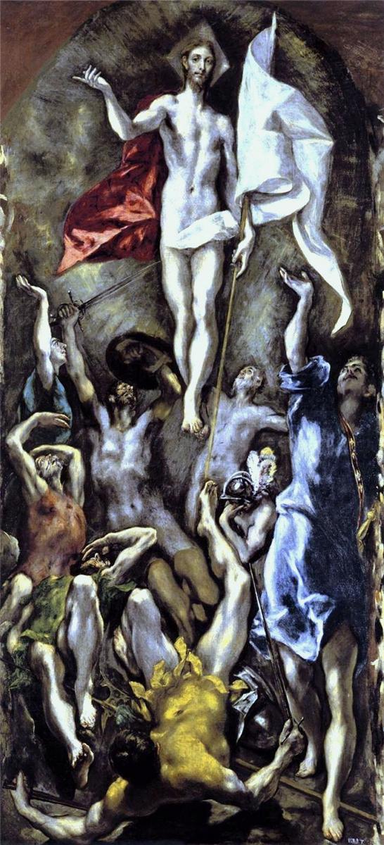 η ανάσταση El Greco 1595