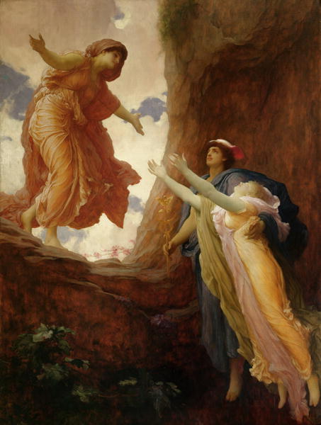 Frederick Leighton, «Η επιστροφή της Περσεφόνης», 1891