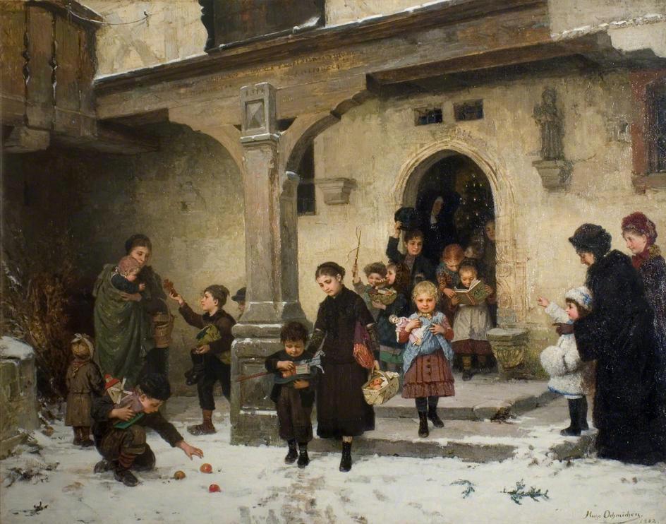 Χριστουγεννιάτικα δώρα- Hugo Oehmichen - 1882