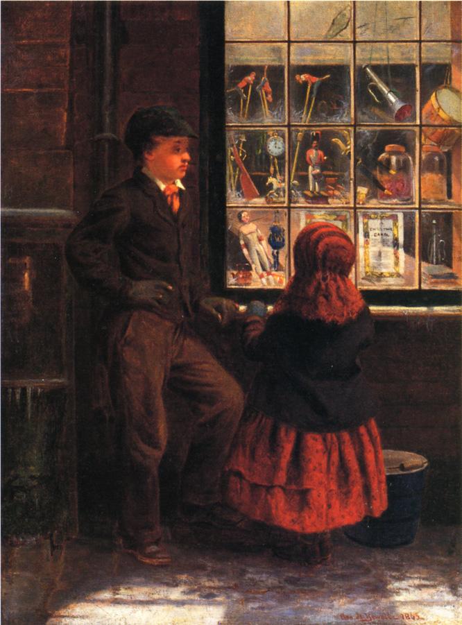 παραμονή Χριστουγέννων - George H.Yewell - 1863