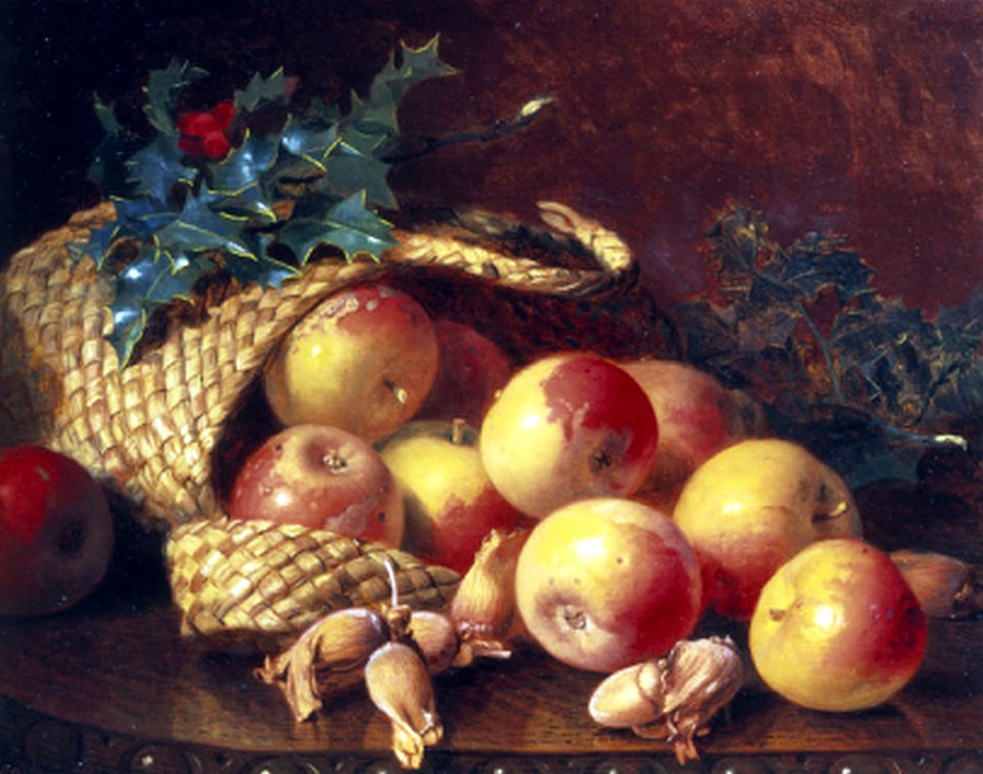 Χριστουγεννιάτικα φρούτα και ξηροί καρποί Eloise Harriet Stannard