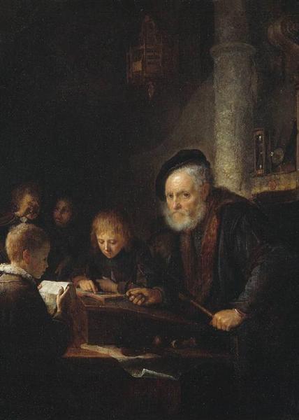 O δάσκαλος - Gerrit Dou - 1645