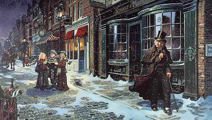Χριστουγεννιάτικη ιστορία (1843) – Τσάρλς Ντίκενς – Αντικλείδι