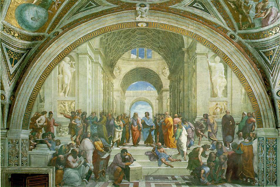 η σχολή των ΑΘηνών -Raphael, 1510-1511