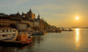 Πανέμορφο ηλιοβασίλεμα στη Στοκχόλμη