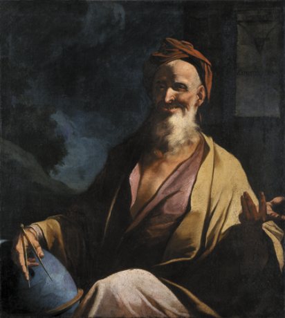 ο Δημόκριτος γελά - Giuseppe Antonio Petrini 1750
