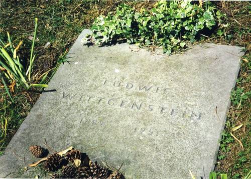 Ο τάφος του Wittgenstein στο Cambridge